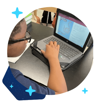 The classroom using Gizmos